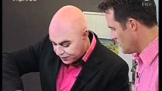 SA Mega Chef Nataniel making a delicious trifle on Expresso