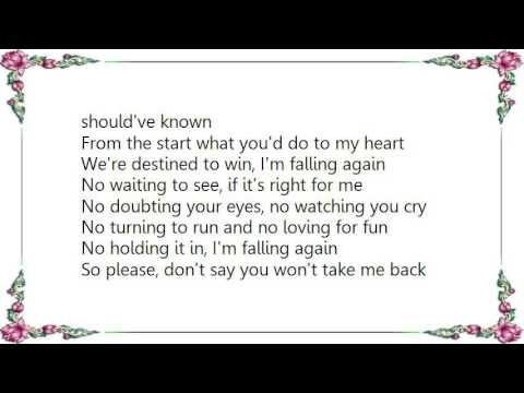 I'm Falling Again - Dixie Chicks