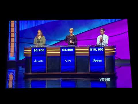 Double Jeopardy, Jessica Babbitt Day 3 - 2nd Daily Double (3/13/20)