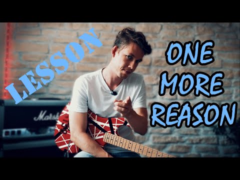 ONE MORE REASON - L.A. Guns | Guitar Lesson with Tabs!