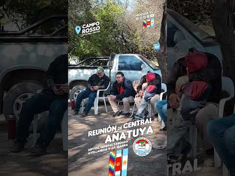 Reunión de Central de Añatuya del MOCASE VC🇱🇺✊🏽 en Campo Rosso, Depto. General Taboada