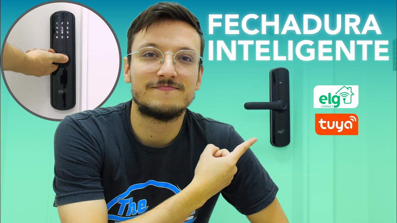 FECHADURA INTELIGENTE que VALE MUITO A PENA | Fechadura Wi-Fi ELG Connect SHFB700