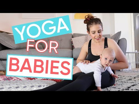 Les meilleurs étirements pour bébés – 1 minute de yoga pour bébés | Channel Mum