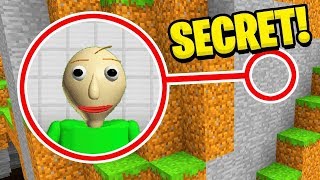 Minecraft ITA - ABBIAMO SCOPERTO LA BASE SEGRETA DI BALDI!!