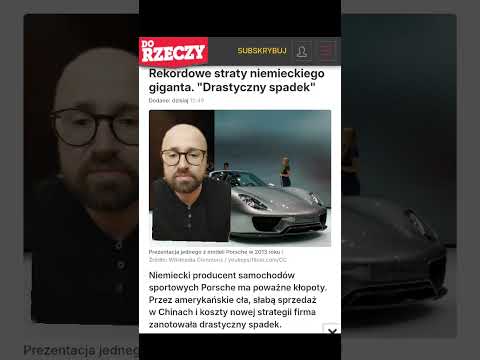 Niemiecka motoryzacja szura po dnie