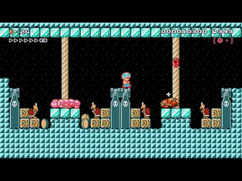 Neo Bowser City in Super Mario Maker 2