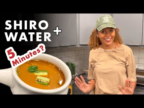 ሽሮ+ውሀ በ5 ደቂቃ ብቻ??? | Shiro + Water in 5 MINUTES???