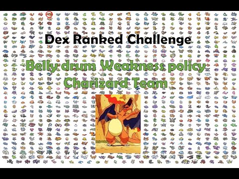 This is why you use Belly drum Weakness Policy Charizard in VGC ranked battle