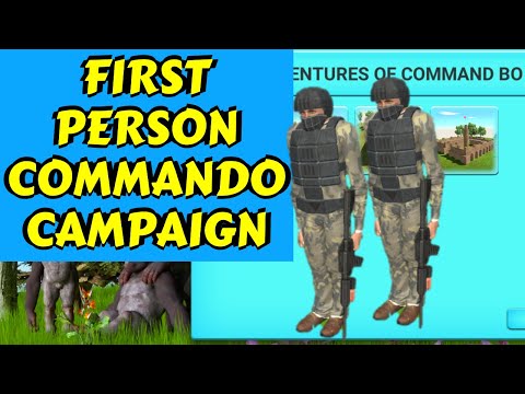 NEW UPDATE!! Completing ADVENTURES OF COMMANDO BO CAMPAIGN in Animal Revolt Battle Simulator