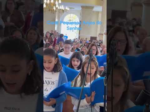 Participando Coral das Crianças, Matriz de S Manoel,  Rio Pomba #coral #musica #crianças #catolico