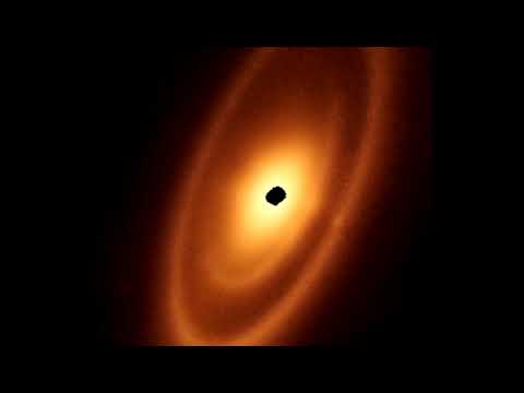 The first asteroid belt ever found outside the solar system by JWST