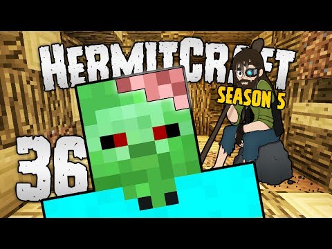 HermitCraft 5 - #36 | Investigating the ZOMBIE BRAIN! [Minecraft 1.12]