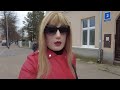 Cute Crossdresser Is Walking In Female Mask At Public