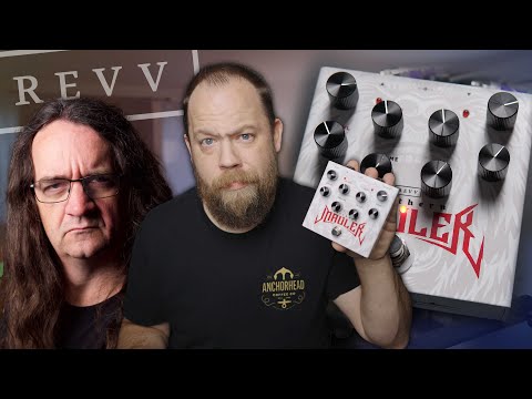 REVV Northern Mauler Glenn Fricker Signature Distortion 2022 - Present - Gloss White / Bear Graphic image 5