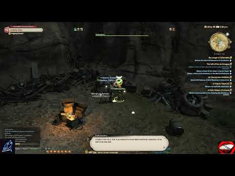 FFXIV - No Longer a Collectable (Feature Quest Lvl 56) Aetherial Recuction Unlocked