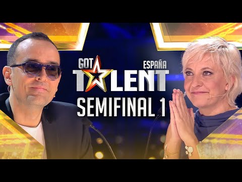 El jurado ALUCINA con las ESPECTACULARES ACTUACIONES  | Semifinal 1 | Got Talent España 2017