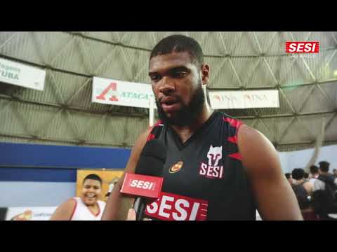 Adriano Alves Júnior "BIG" - atleta do SESI FRANCA Basquete