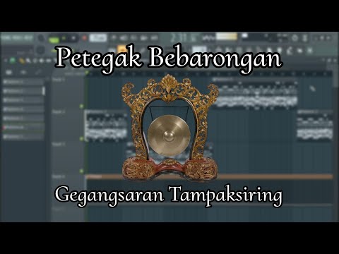 Petegak Bebarongan Gegangsaran Tampaksiring, FL Studio, Tanpa Kendang