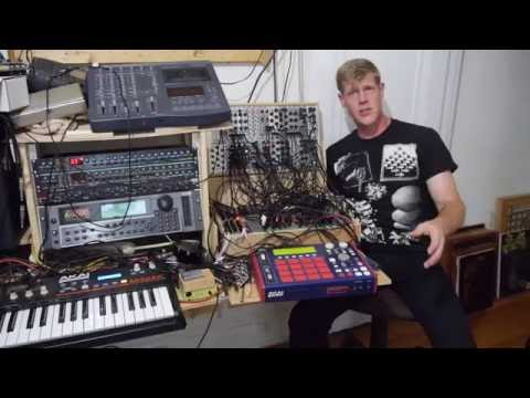 AniModule Whole Song Modular Workflow Integration with MPC1000, BassStation and Miniak