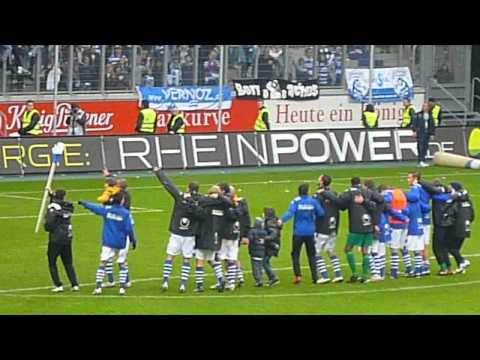 MSV Duisburg - Karlsruher SC Fanblockvideo