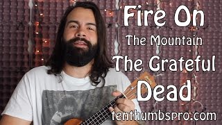 Grateful Dead - Fire on the Mountain - CAGED Two chord Ukulele Song Tutorial