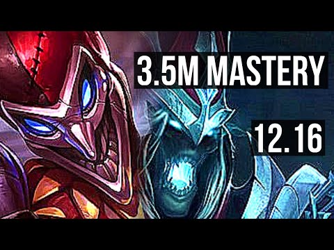 SHACO vs KARTHUS (JNG) | 3.5M mastery, 11/1/7, 600+ games, Legendary | KR Master | 12.16