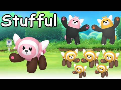 Dia da Comunidade Stufful no Caminho da Alegria ! Muitos Shinys e reclamações do Cartola