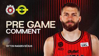 Gyčio Radzevičiaus komentaras prieš „Satchel CUP“ turnyrą