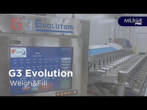 A&B G3 Evolution packing blueberries | Milbor PMC