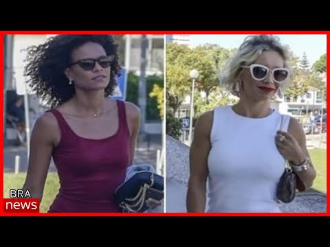 Guerra de mulheres! A ex, Luciana Abreu, e a atual namorada de Yannick Djaló arrasam em tribunal