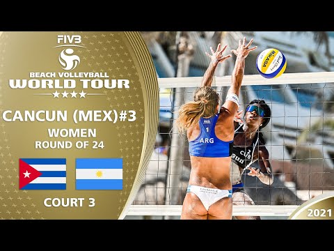 Lidy/Sanchez vs. Gallay/Pereyra - Full Match | 4* Cancun 2021 #3