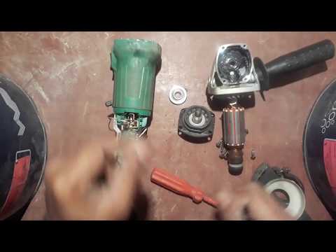 How to Repair Hitachi Angle Grinder