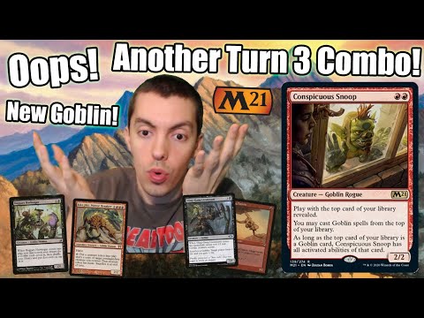 M21 Preview - The Scoop On Conspicuous Snoop - Easy Two Card Combo, Turn Three Kill!