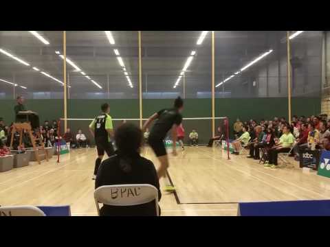 2017 Dave Freeman - MD A Finals - De Pauw & Viboonsin vs Yoo & Chan
