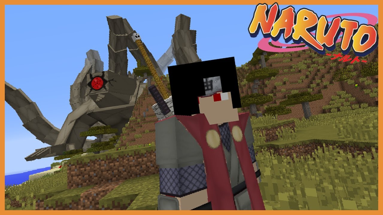NEW JUTSU, OUTFITS, AKATSUKI ADDED & MORE! Minecraft Naruto Mod Review