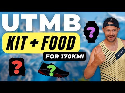Full UTMB RACE GEAR plus NUTRITION! Trail Shoes, Ultra Watch, Running Pack & Mandatory KIT!