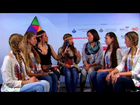 JESC 2014 Belarus 1st Interview by tvm.com.mt
