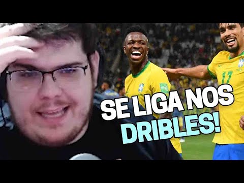 CASIMIRO REAGE: VINI JR E PAQUETÁ VS PARAGUAI  | Cortes do Casimito