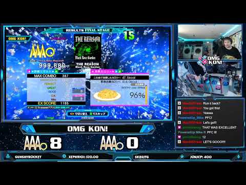 OMG KON! | THE REASON (CHALLENGE) PFC 999,880 (12 Perfects) DDR A20+