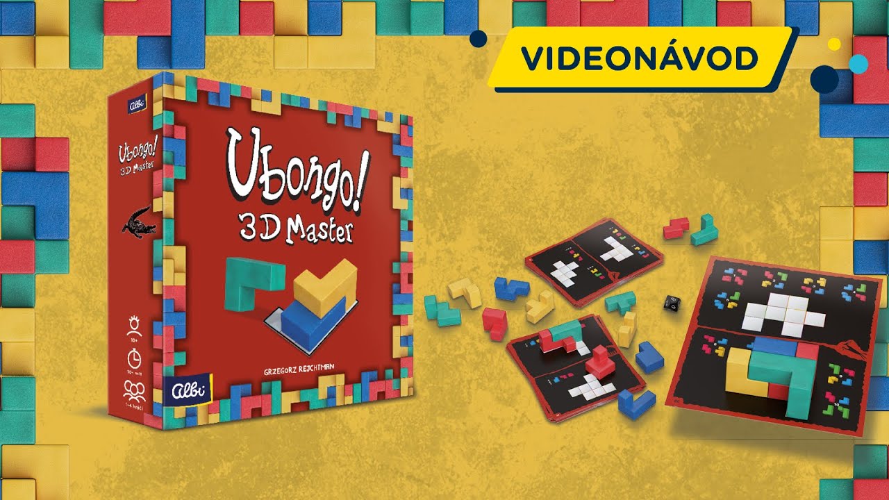 Ubongo 3D Master - video návod
