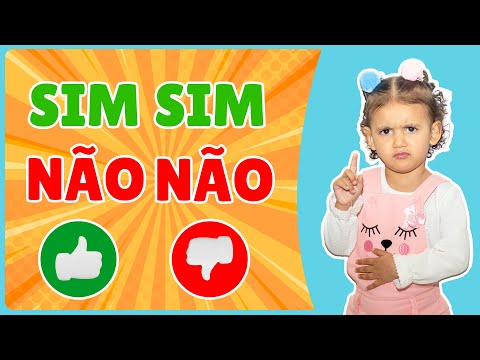 SIM e NÃO - Música Infantil Educativa | Alice Macedo