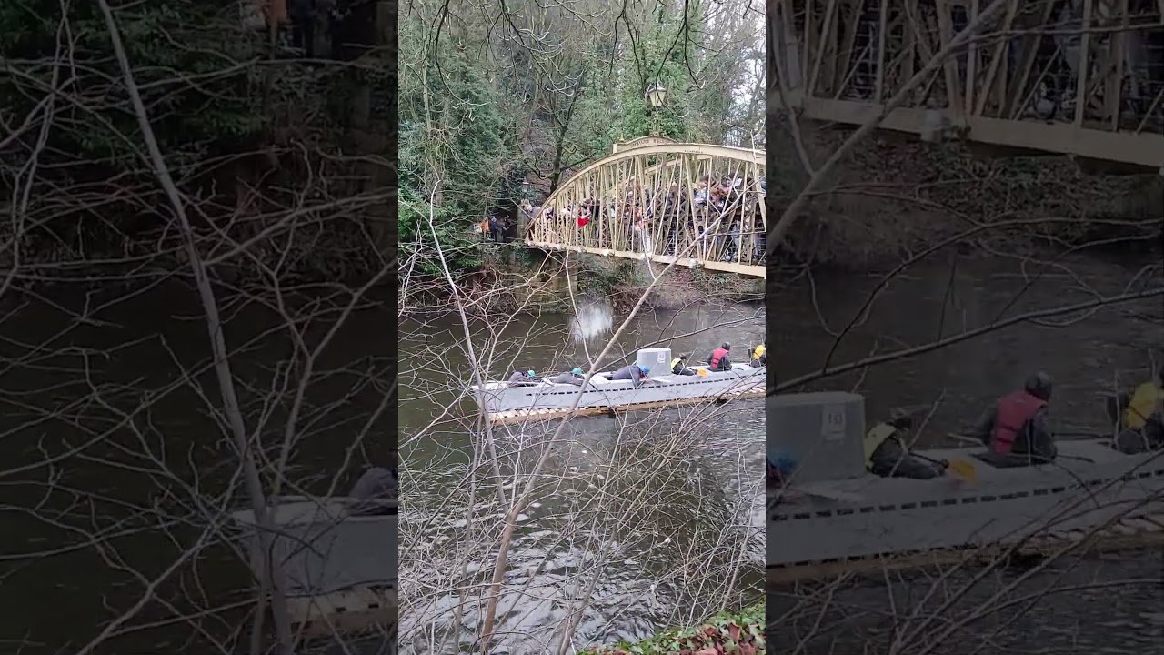 Matlock Bath Raft Race #3 Boxing Day 2024