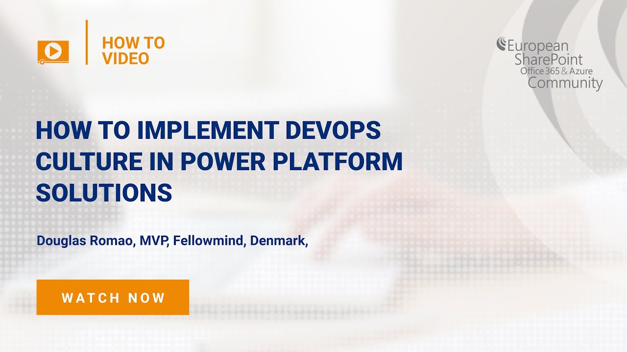 How To Implement DevOps Culture in Power Platform Solutions