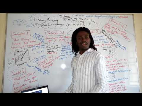 Mastering The Essay Writing Section in the English Language Exam for W.A.S.S.C.E