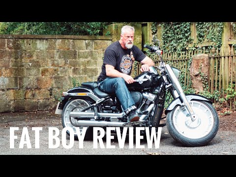 Harley-Davidson Fat Boy 114 Review: Ride, Sound, and That Iconic Wide Tire (V&H Exhaust)