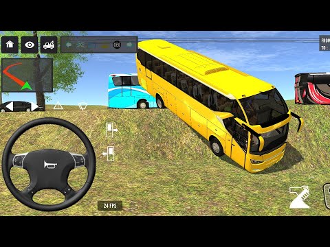 😍Bus Simulator: 3D Bus Games:Bus Simulator ll🔥 new euro coach ll NEW BUS SIMULATOR INDONESIA  #games