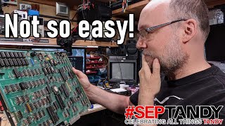 TRS-80 Model 4P 80-column crash repair (Part 1)