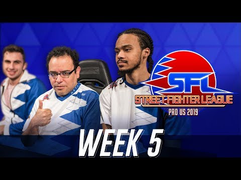 Street Fighter League (Season 2) - Week 5