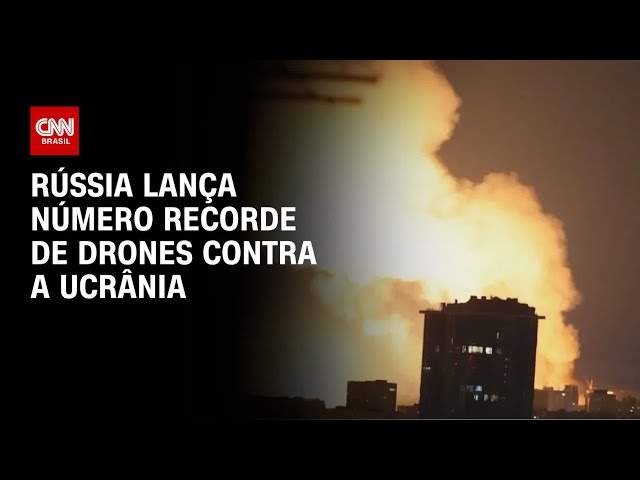 Último ataque contra a Ucrânia é um dos maiores até agora, diz Zelensky | CNN NOVO DIA