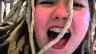 German girl listening to: Majesty - Hellforces
